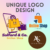 Unique Logo Design